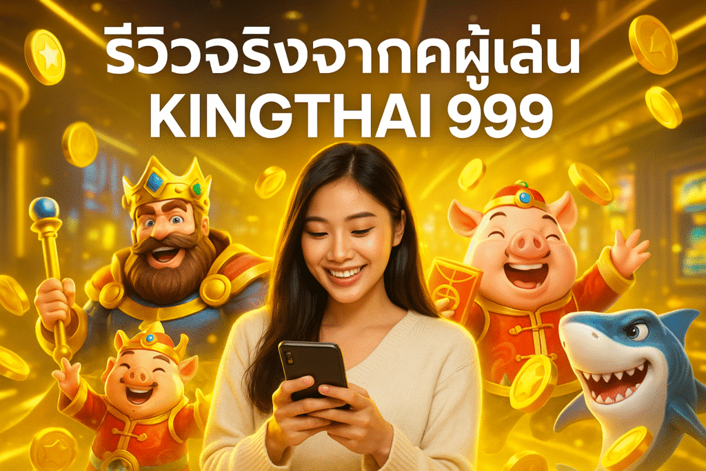 รีวิวจริงจากผู้เล่น KINGTHAI 999