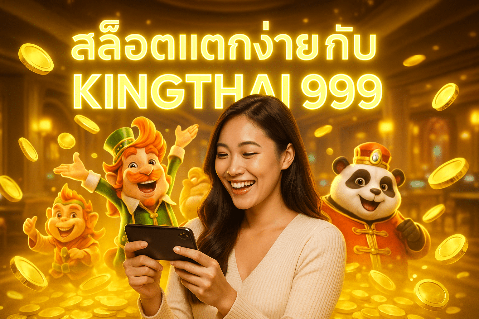 สล็อตแตกง่ายกับ KINGTHAI 999
