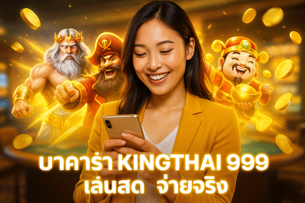 บาคาร่า KINGTHAI 999 เล่นสด จ่ายจริง