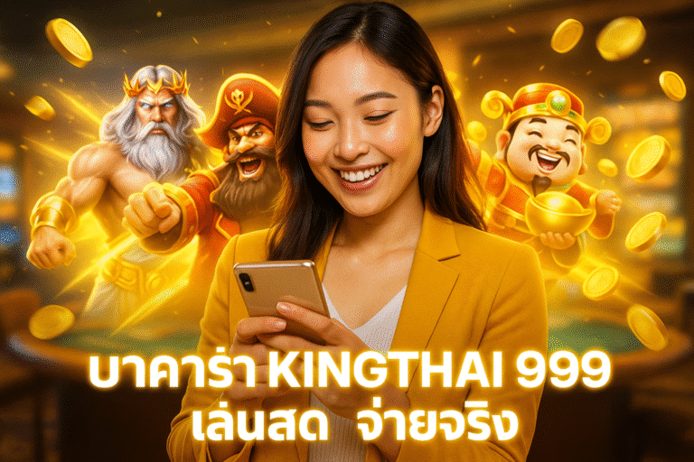 บาคาร่า KINGTHAI 999 เล่นสด จ่ายจริง