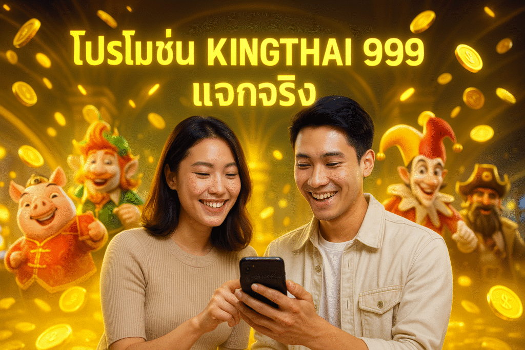 โปรโมชั่น KINGTHAI 999 แจกจริง