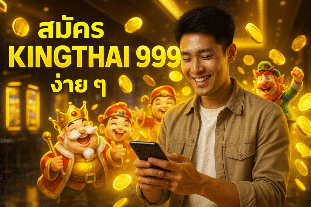 สมัคร KINGTHAI 999 ง่าย ๆ