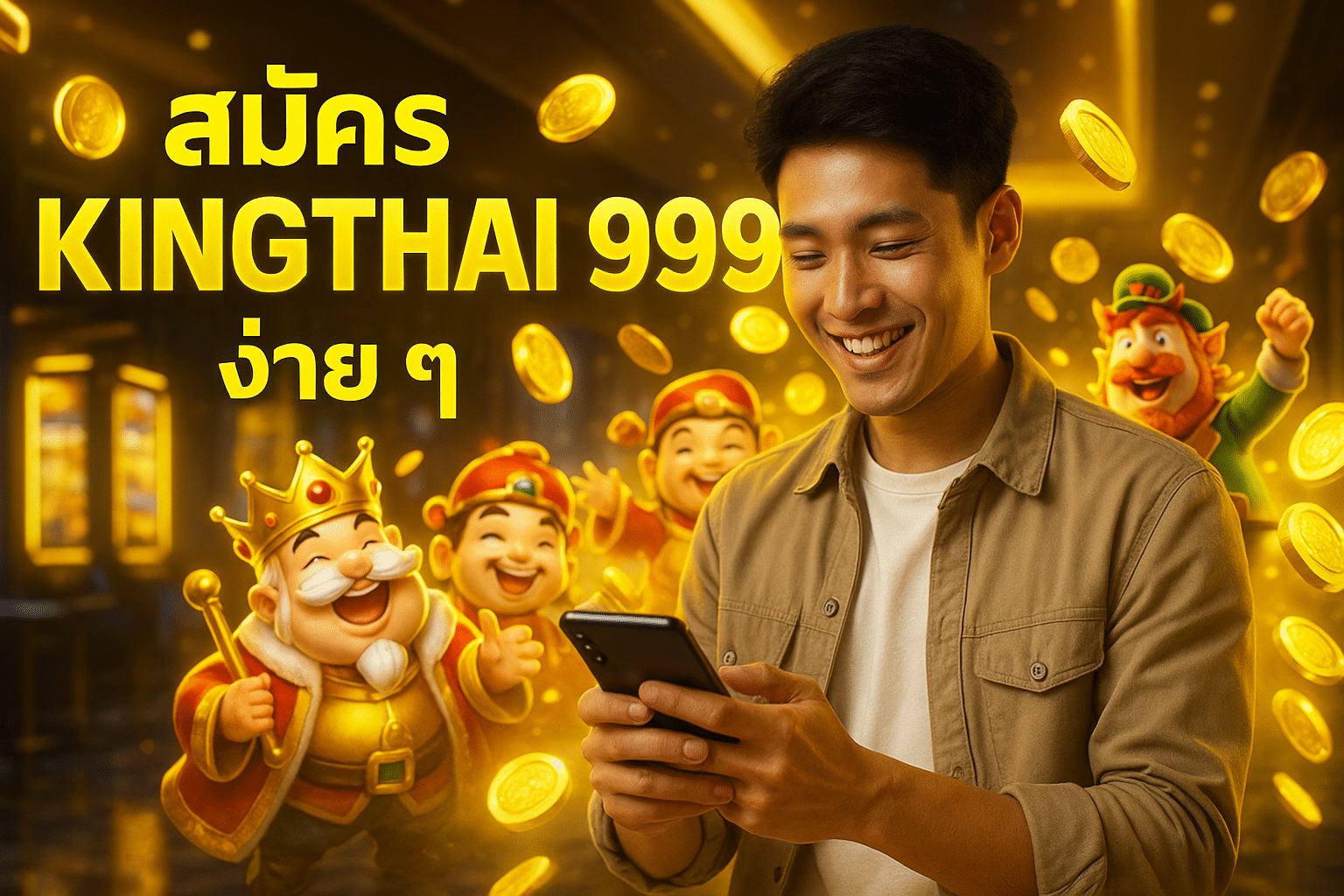 สมัคร KINGTHAI 999 ง่าย ๆ