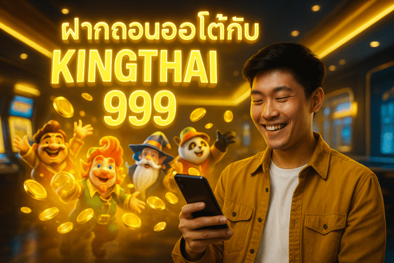 ฝากถอนออโต้กับ KINGTHAI 999