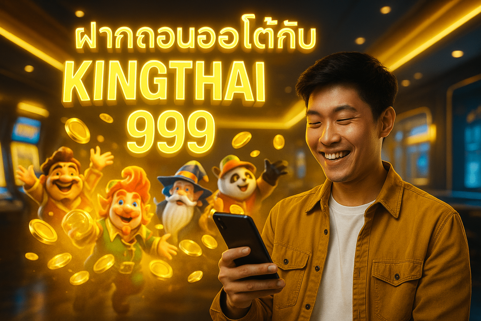 ฝากถอนออโต้กับ KINGTHAI 999