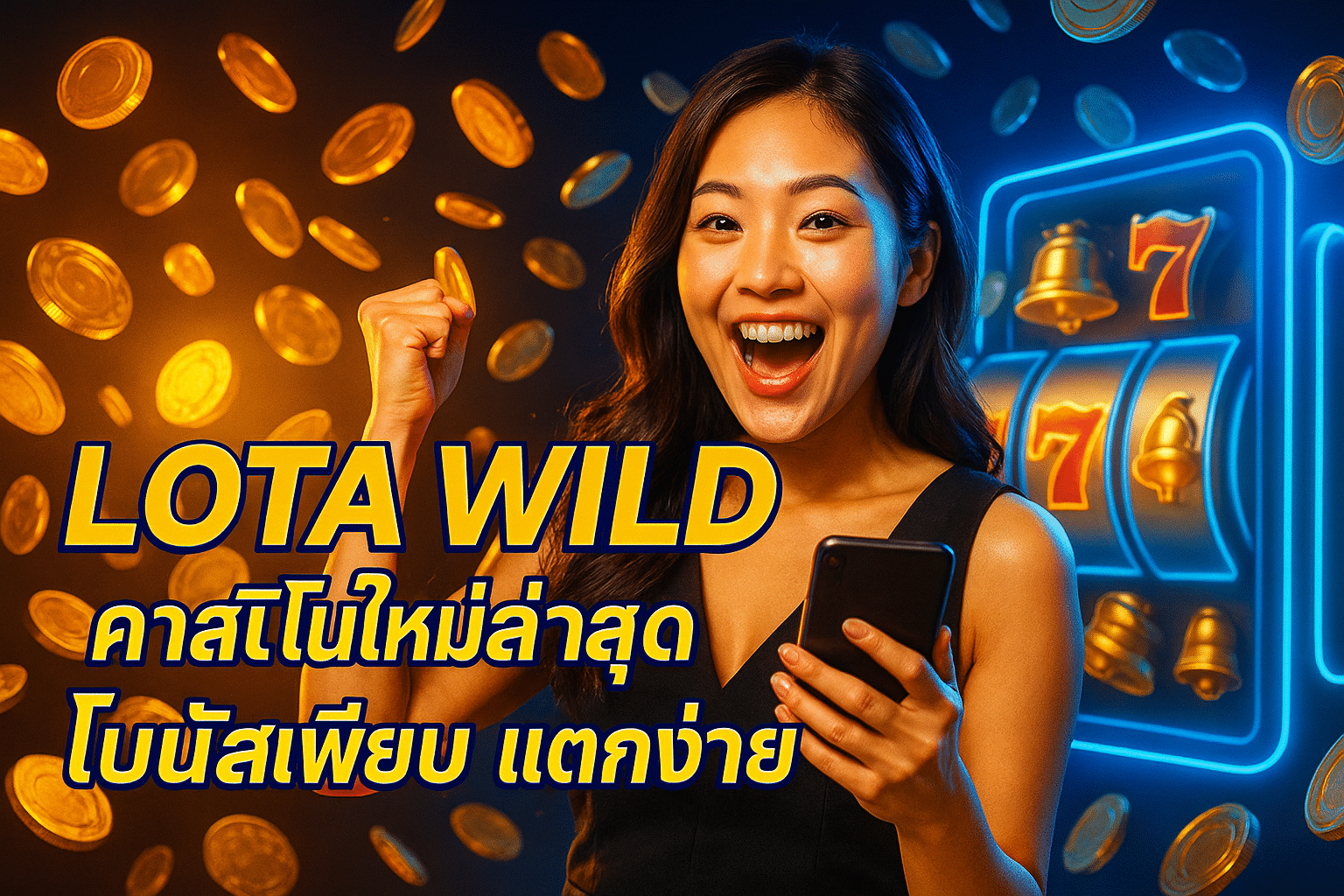 LOTA WILD คาสิโนใหม่ล่าสุด โบนัสเพียบ แตกง่ายทุกค่าย